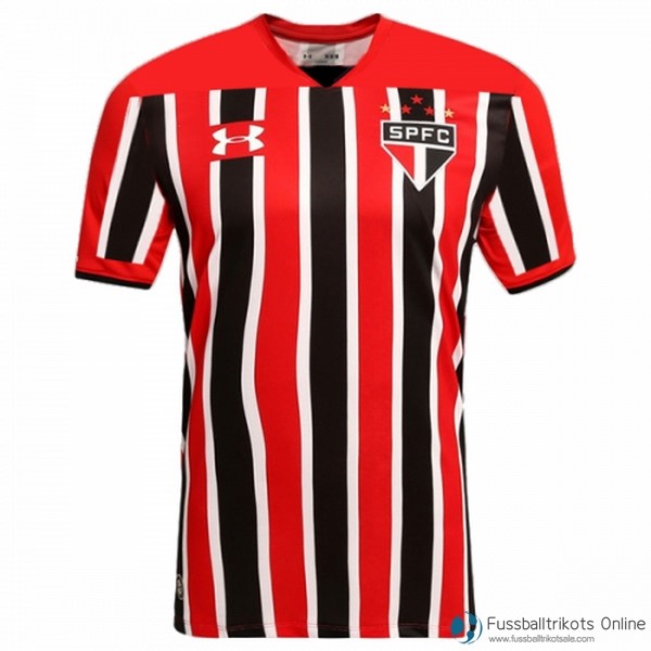 São Paulo Trikot Auswarts 2017-18 Fussballtrikots Günstig